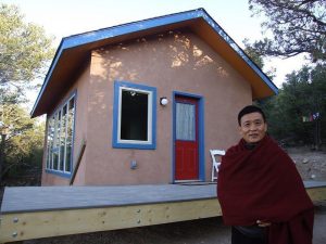 Rinpoche at Cabin