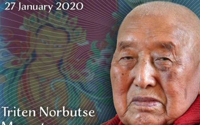 Join Us Online January 26 for Events Honoring H.E. Yongdzin Rinpoche