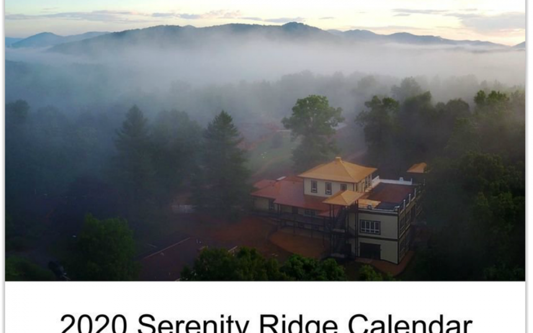 Order 2020 Serenity Ridge Calendar Through Ligmincha Shop