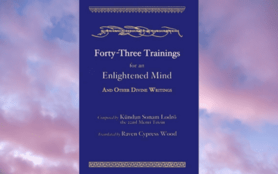 Forty-Three Trainings for an Enlightened Mind – New Book Translated by Raven Cypress Wood