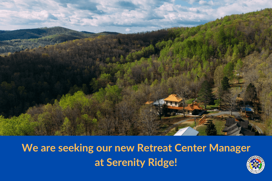 Job Opening: Retreat Center Manager