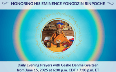 Honoring His Eminence Yongdzin Rinpoche