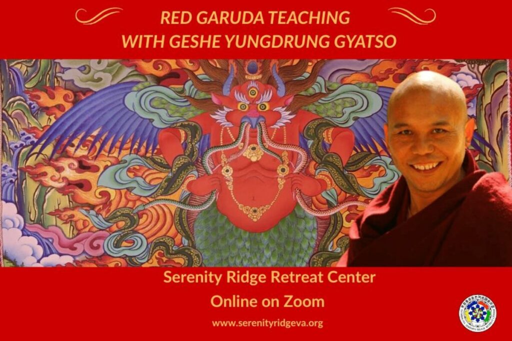 Red Garuda with Geshe Gyatso online